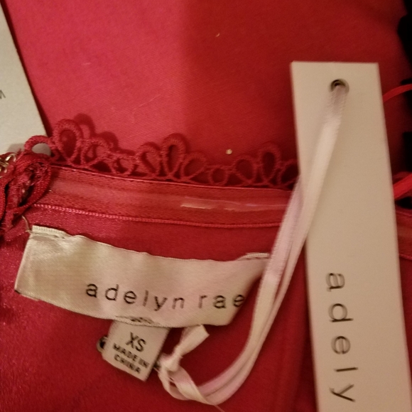 Adelyn Rae Strapless Lace Culotte Jumpsuit - Picture 11 of 11